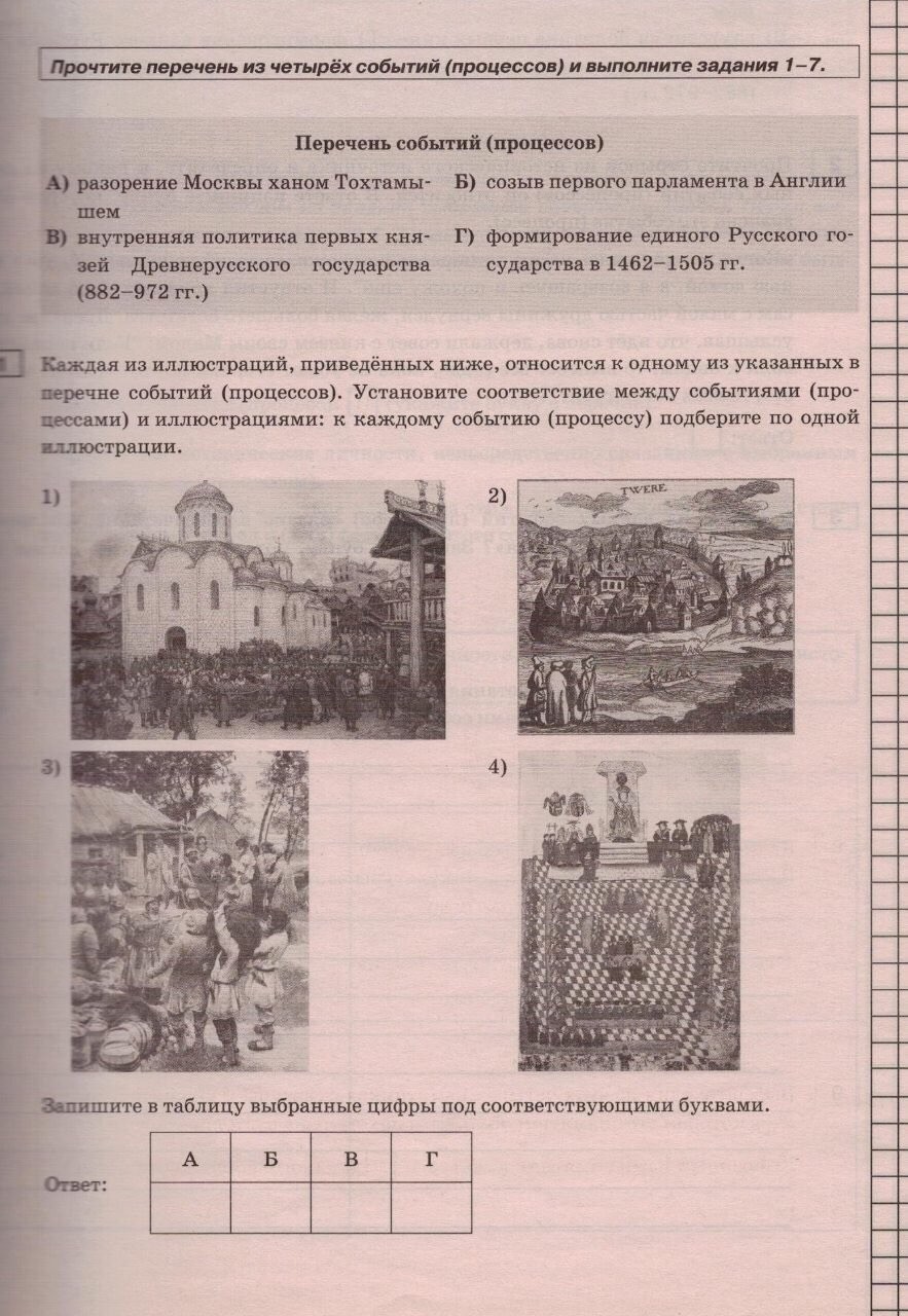 История задание 1. Прочитайте перечень из четырёх событий процессов и выполните задания. Прочтите перечень событий процессов. Перечень из 4 событий процессов и выполните задания. Прочитайте перечень из 4 событий процессов.