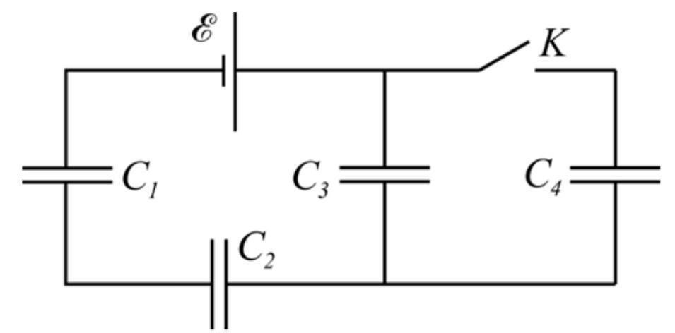 Определите емкость конденсатора в контуре