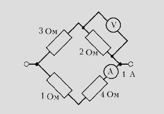 Схема трех вольтметров