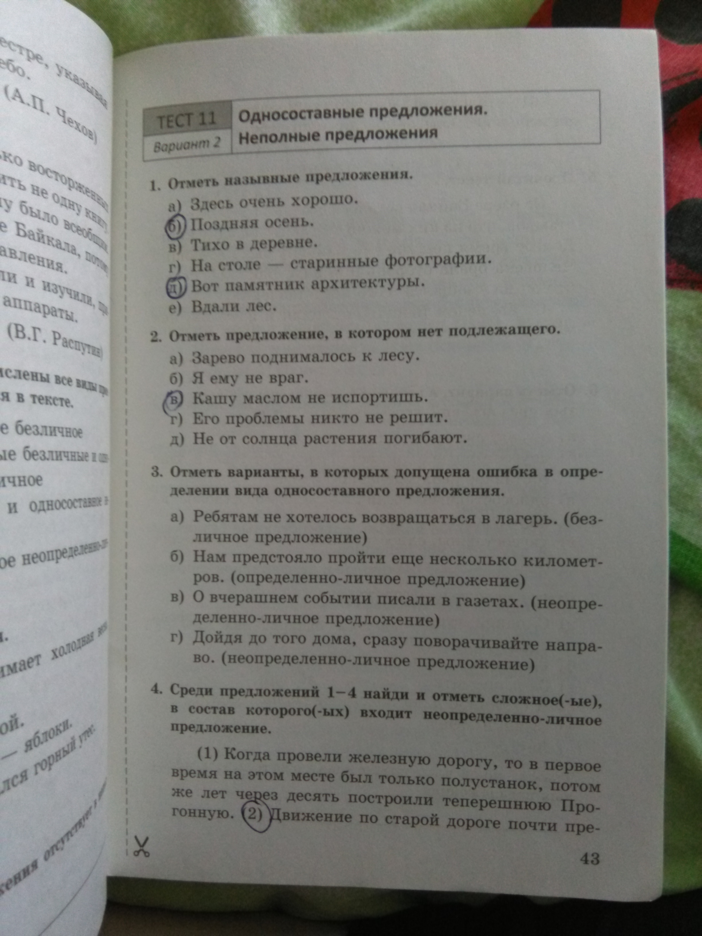 Тест предложение вариант 1. Односоставные предложения тест. Тест 1 Односоставные предложения. Тест по русскому языку Односоставные предложения. Тест 11 Односоставные предложения неполные предложения.