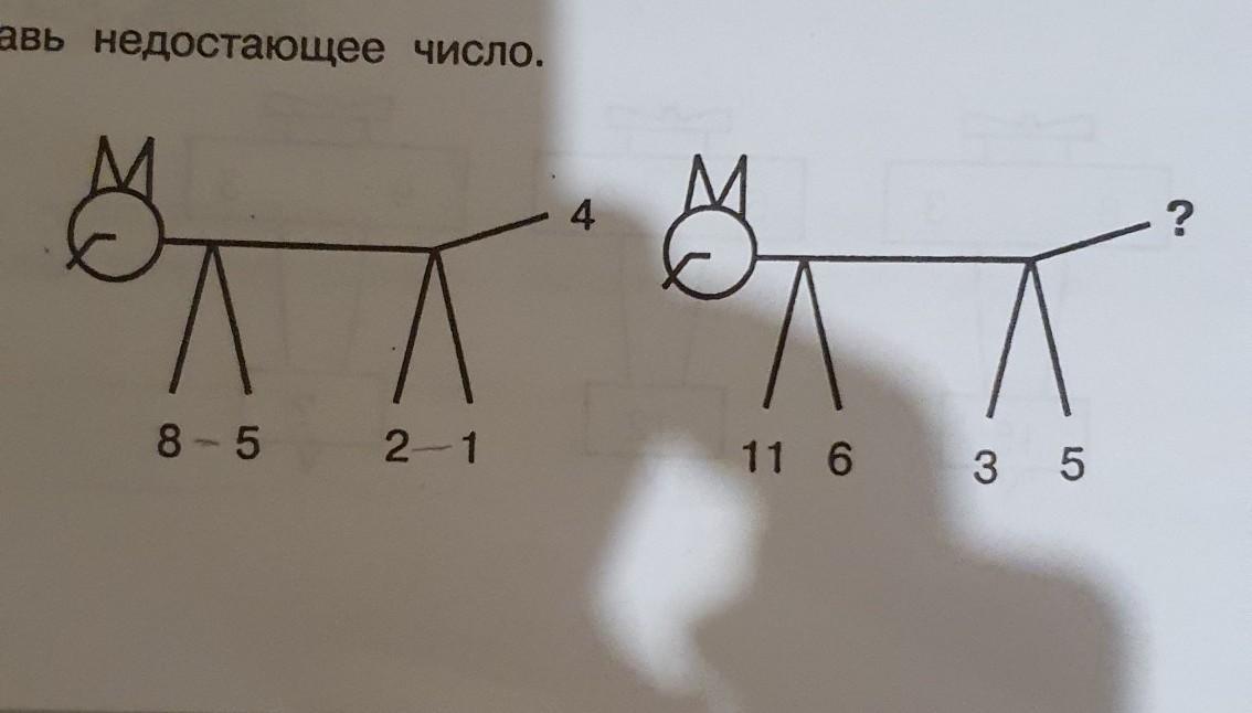 Кошка число. Вставьте недостающее число 8521-11-65 3.