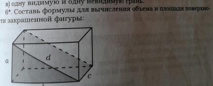 Составьте формулу для вычисления фигуры