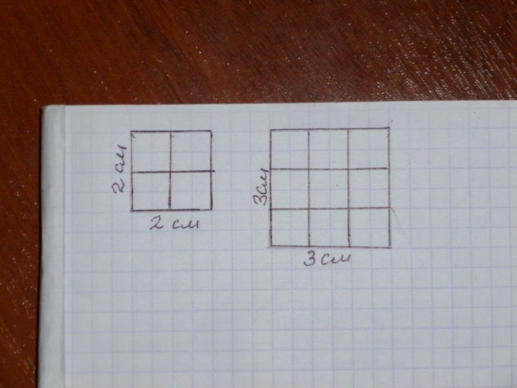 На плане 1 клетка изображает 1 см2 начерти квадрат который изображает на плане 1 дм2