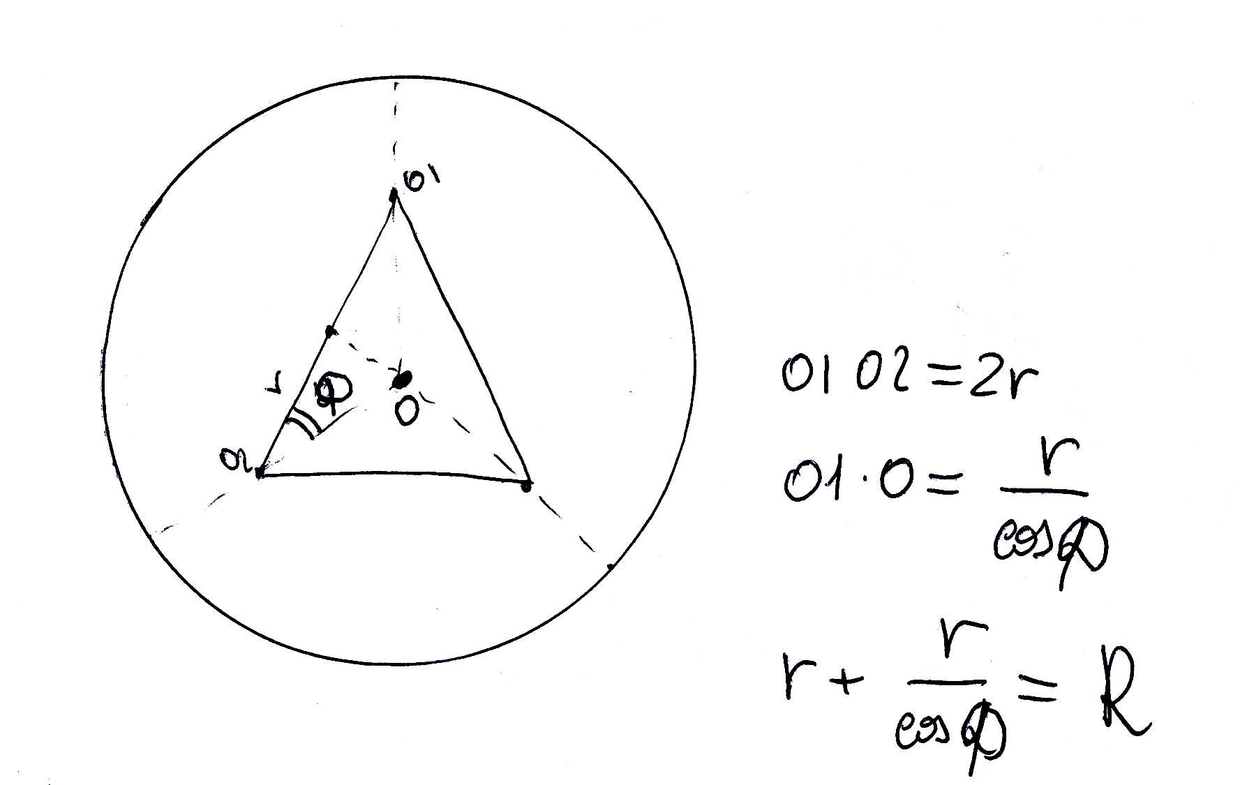Окружность с радиусом корень из 5. Радиус рисунок. Радиус окружности рисунок. Малый радиус треугольника. Радиус малого круга.