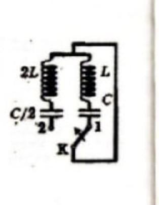 Как изменится собственных электромагнитных. Рассмотри рисунок колебательного контура ключ k переводят. Рассмотри рисунок колебательного контура ключ к. Как изменится период колебаний если ключ перевести из 1 в положение 2.