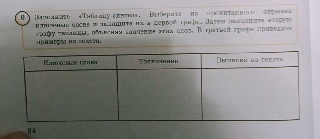 Заполни графы таблицы. Заполните таблицу Синтез. Заполните таблицу примерами слов.. Заполни таблицу словами из текста. Заполни таблицу примерами из текста.