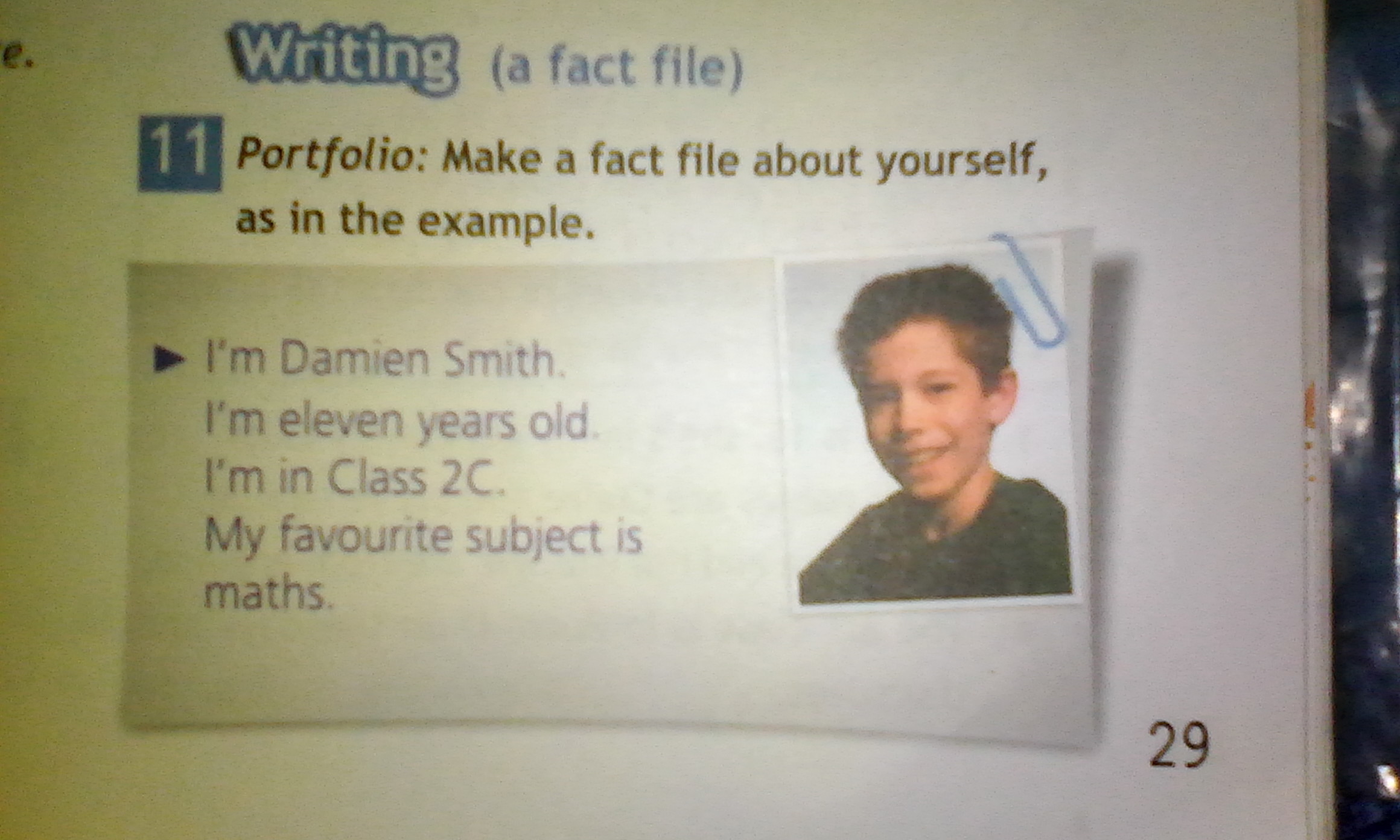 Make a fact file. Make a fact file