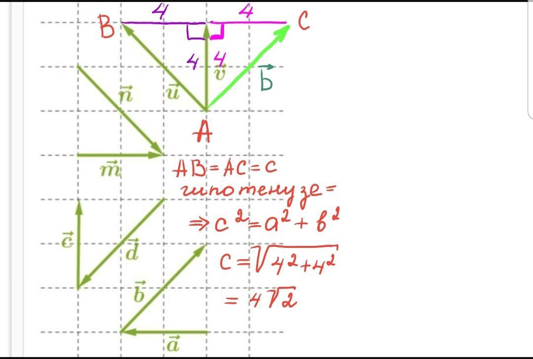 Известно что векторы а 2 2