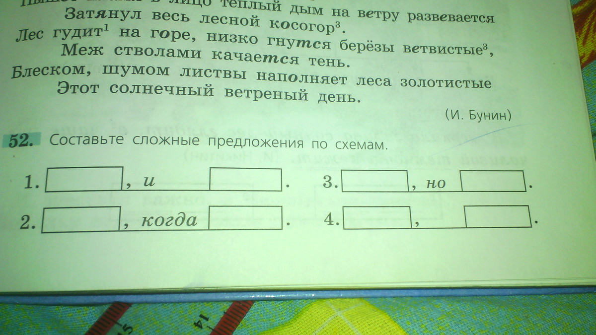 Пламя рдеет пламя пышет составить схему предложения