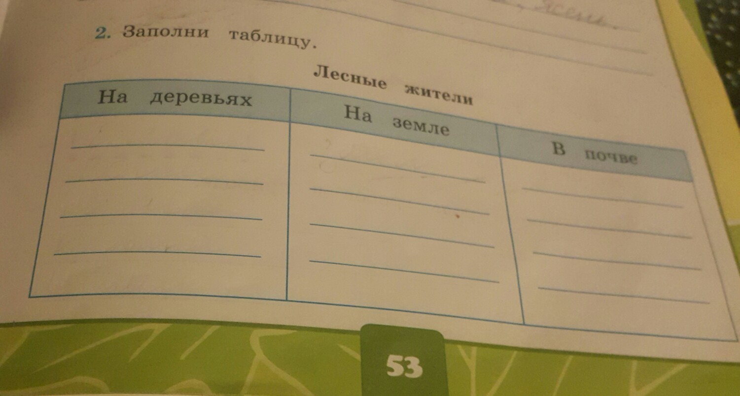 Заполните таблицу лесные ресурсы. Заполните таблицу лесные ресурсы