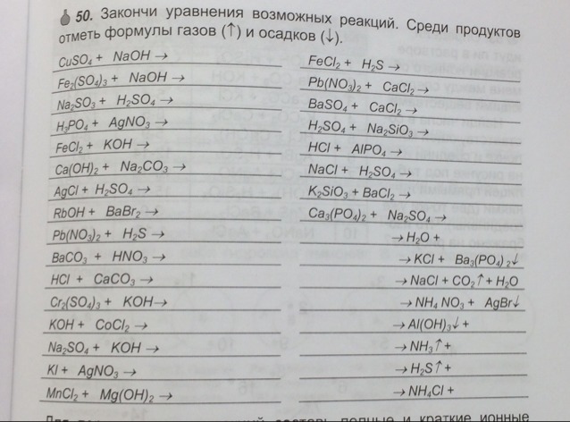 Среди реакций. Закончи уравнения возможных реакций. 50 Закончи уравнения возможных реакций среди продуктов. 9. Закончите уравнения возможных реакций:. Допишите уравнения h2o + bao.