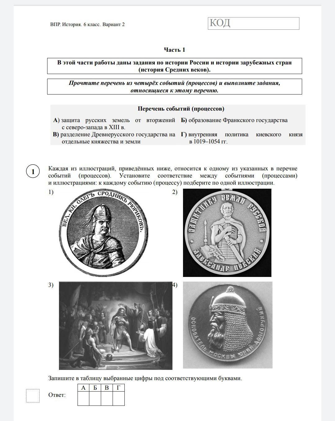 Образование древнерусского государства картинка 6 класс впр