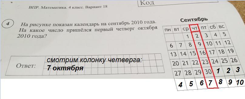 Пришло число