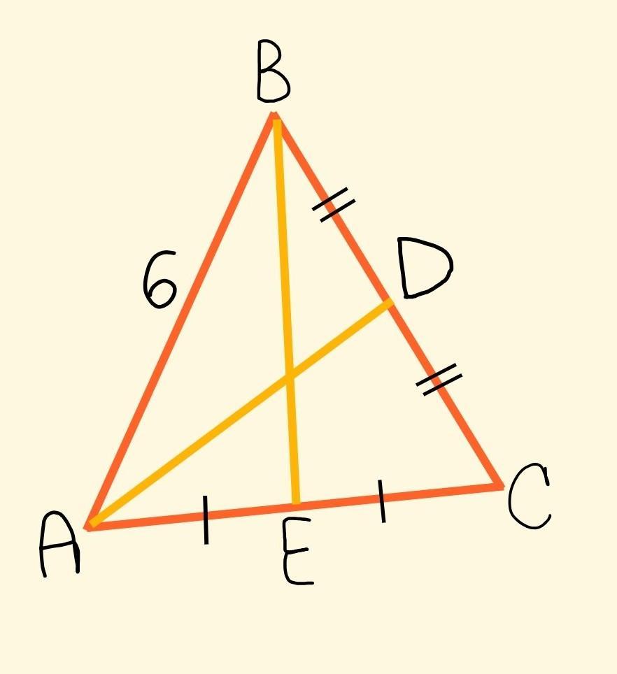 В треугольниках abc и def