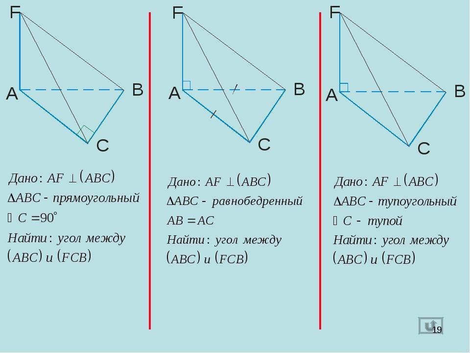 Найти угол аск. Угол между прямой и плоскостью треугольника. Угол между CD И плоскостью ABC. Af перпендикулярна (ABC) ABC прямоугольный угол с 90. Угол между прямой и прямоугольный.