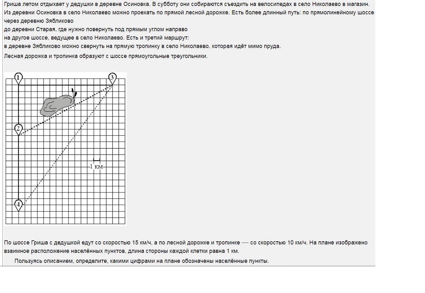 Пользуясь описанием