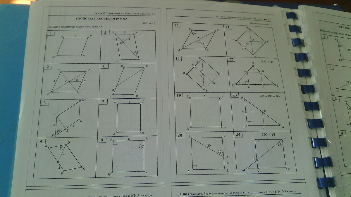 Геометрия на готовых чертежах егэ. Свойства параллелограмма 8 класс геометрия. 6 Класс наглядная геометрия параллелограммы свойства. Свойства параллелограмма таблица 2. Задачи на свойства параллелограмма 8 класс.