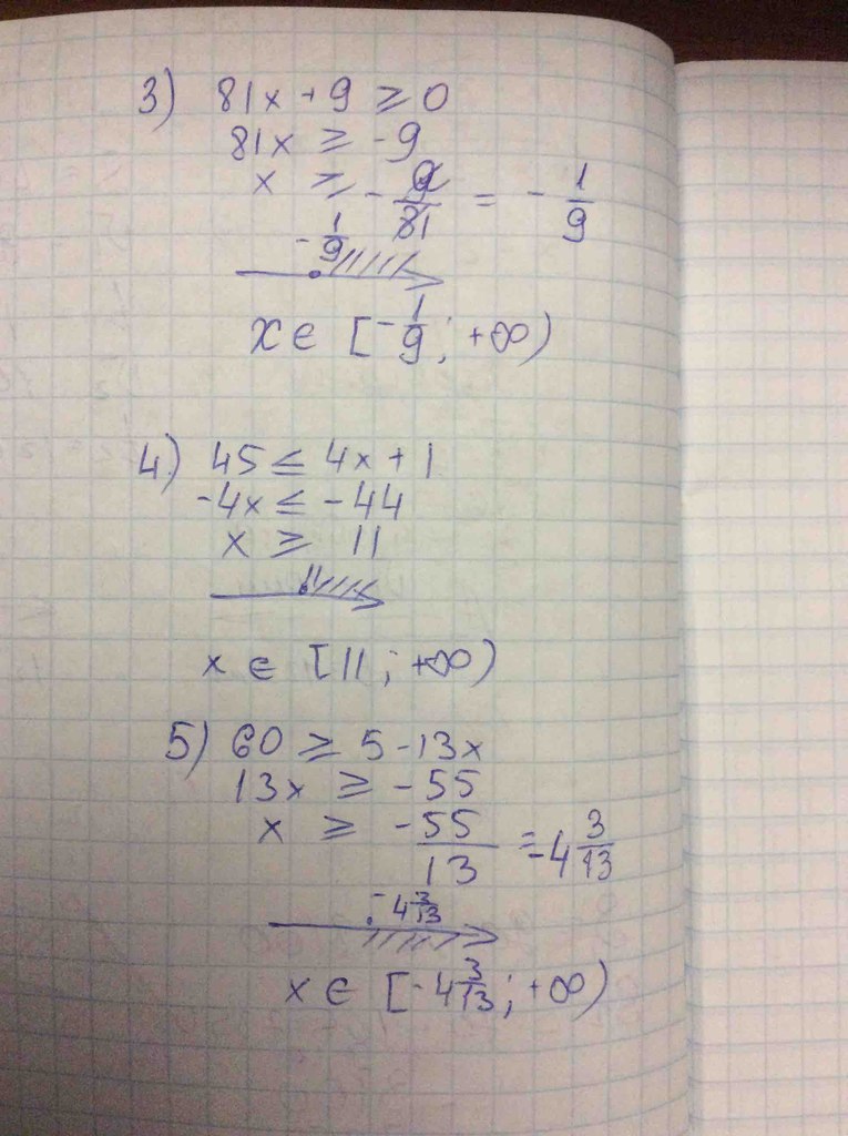 X меньше 5. 5х+1/х-2 меньше 0. (1/3)Х+5=81(1/9)Х. -Х^2+2х+3 меньше нуля. 3х+9>0 х-5<1.