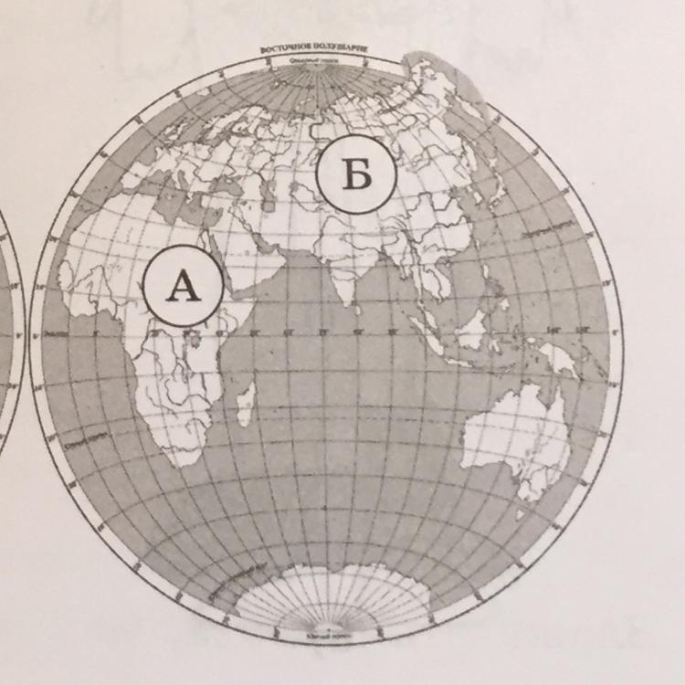 Карта полушарий земли 2 материка