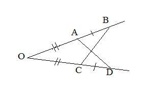 На рисунке oa oc 1 2. Биссектриса ось симметрии угла. Дано ОА ОС АВ СД доказать используя осевую симметрию. Используя осевую симметрию доказать что ок биссектр. Используя осевую симметрию докажите что ок биссектриса.