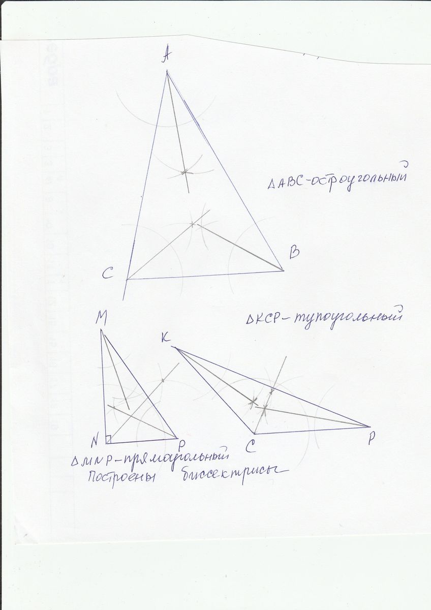 Как нарисовать остроугольник