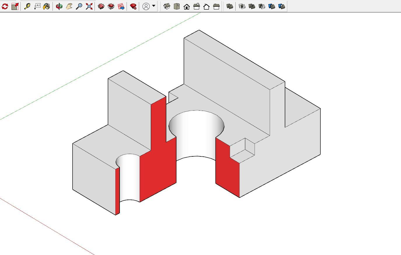 аксонометрическая проекция с вырезом 1/4 части. аксонометрическая проекция детали с вырезом 1/4 части. аксонометрия с вырезом 1/4 детали. фланец изометрия с вырезом 1-03. построение аксонометрической проекции модели в изометрии.