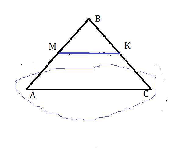 Сторона ас треугольника авс лежит в плоскости. Прямая через середины сторон треугольника. Прямая проходит через середины двух сторон треугольника. Треугольник лежит в плоскости. Плоскость проходит через середину стороны треугольника.
