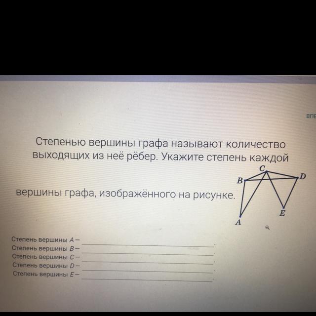 Сколько вершин у графа на картинке