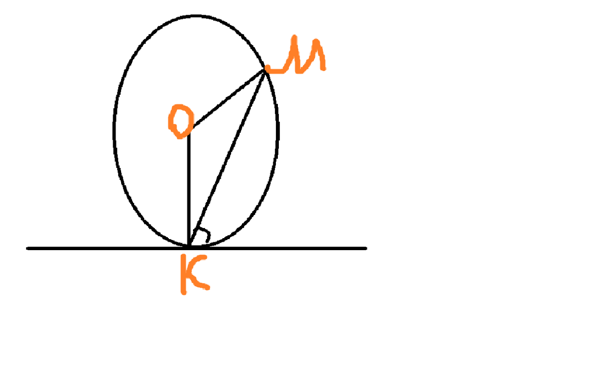На рисунке точка k. Прямая касательная окружности в точке к точка о центр окружности. Прямая касается окружности. Прямая касается окружности в точке к. Прямая касается окружности в точке к точка о центр окружности.
